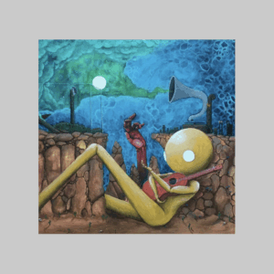 Golden Song with a Crimson Hand (2024)