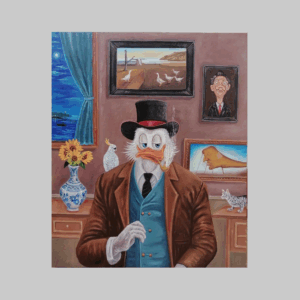 Donald  traps collector Salvador Dali (2023)