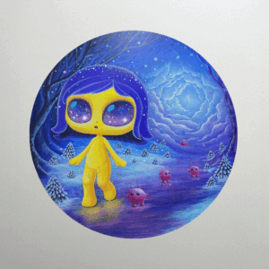 Blue Violet Walking in the forest (2025)