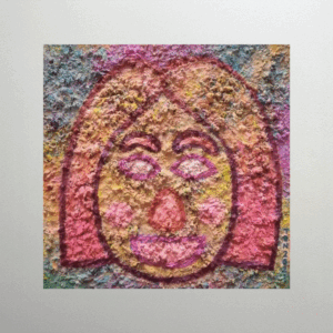 The Textured Self-Portrait (2021)