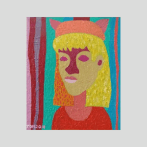 Portrait with Ears and Shadows (2018)